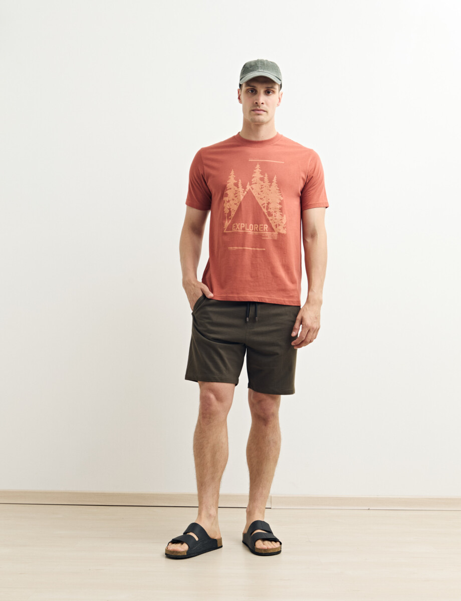 520307 T-SHIRT HARRY Rojo