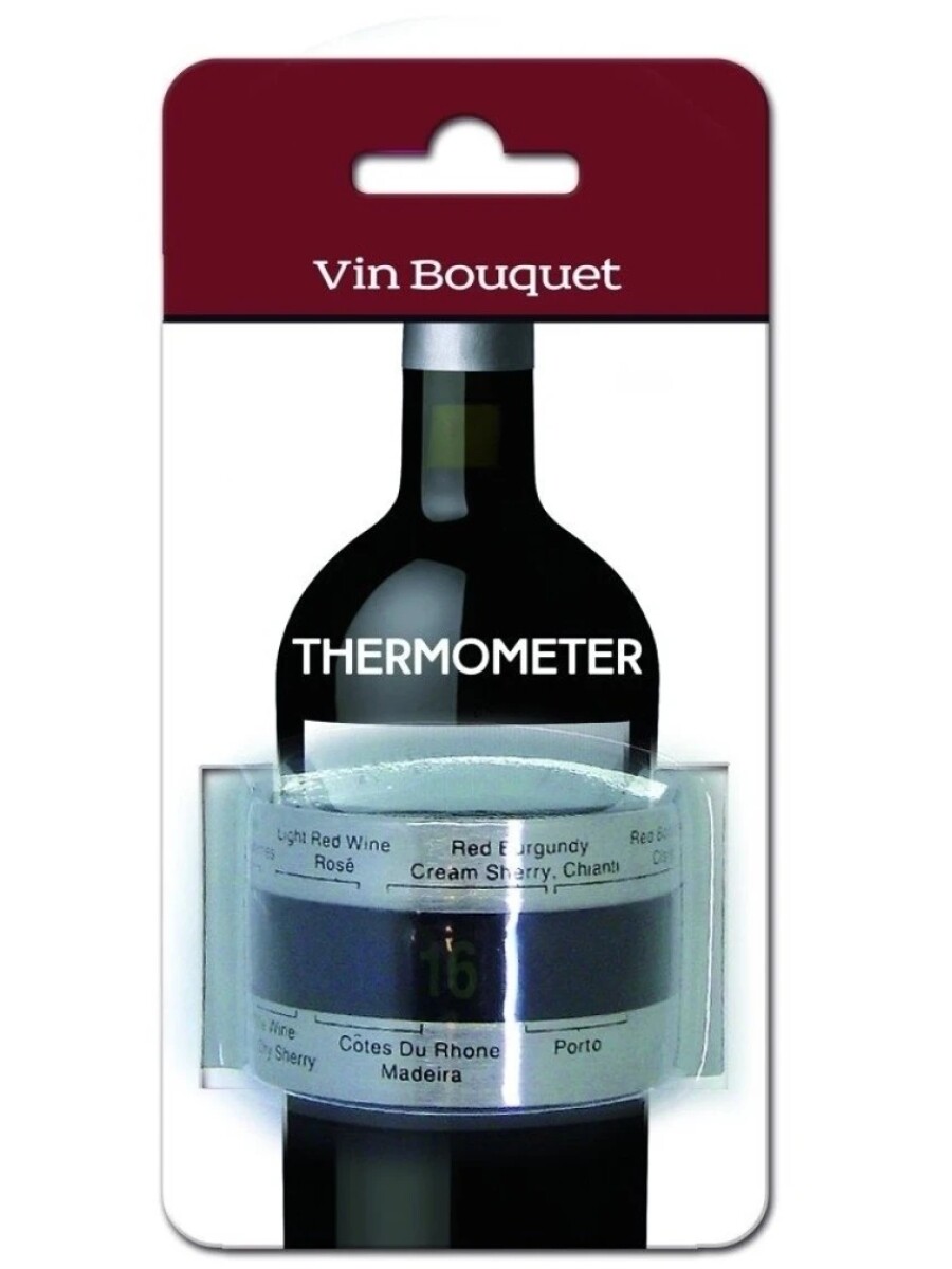 Termómetro analogico para botellas Vin Bouquet 
