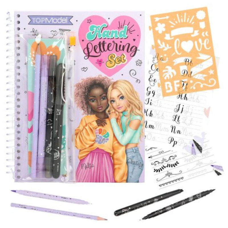 Hand lettering set- Top Model Hand Lettering Set- Top Model