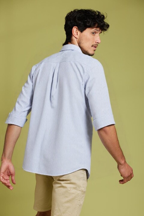 CAMISA TESTU POLANCO Azul Medio