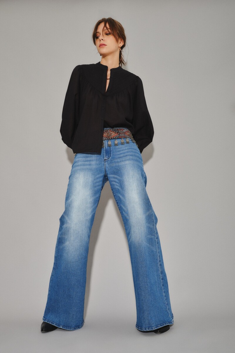JEN PALAZZO LIGHT BLUE Azul