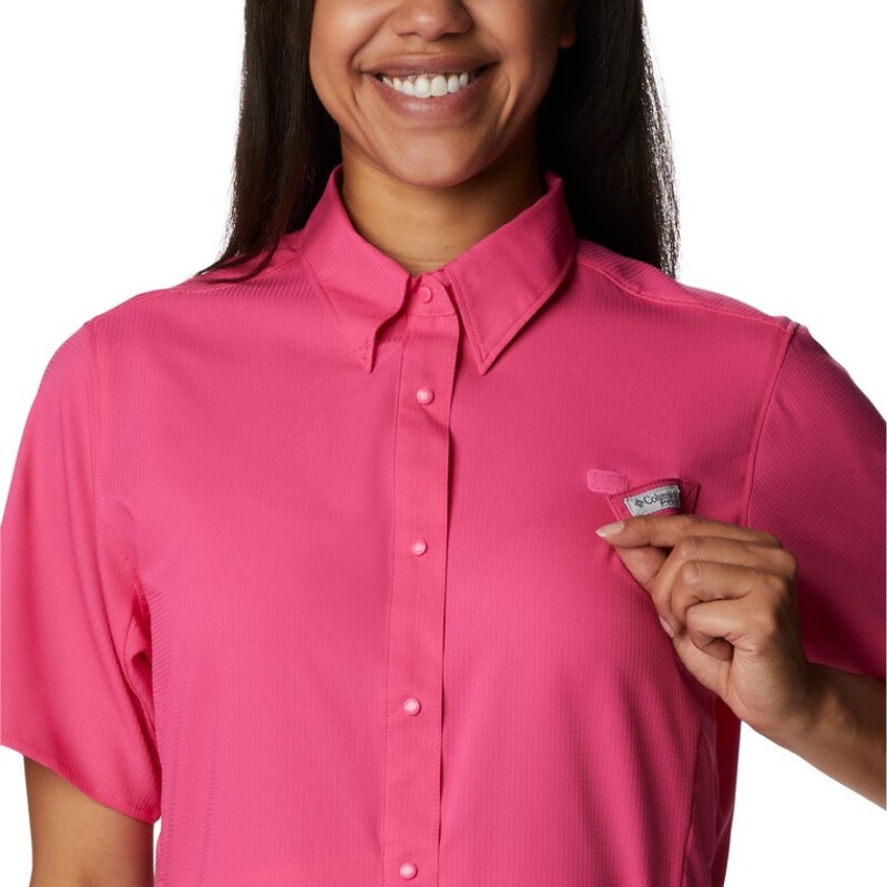 Camisa PFG Tamiami Mujer ULTRA PINK DAR