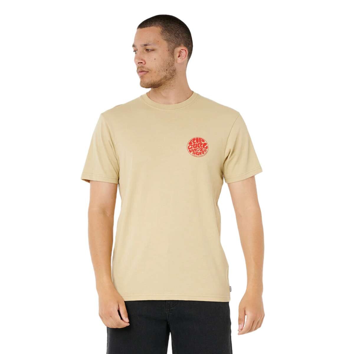 Remera Rip Curl Wettie Icon - Beige 