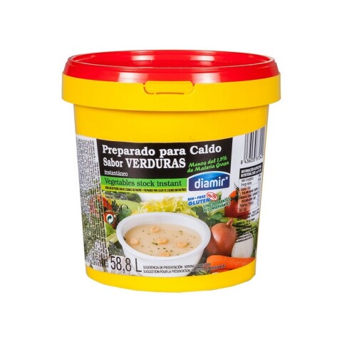 CALDO DE VEGETALES EN POLVO SIN GLUTEN - 1 KG Caldo De Vegetales En Polvo Sin Gluten - 1 Kg