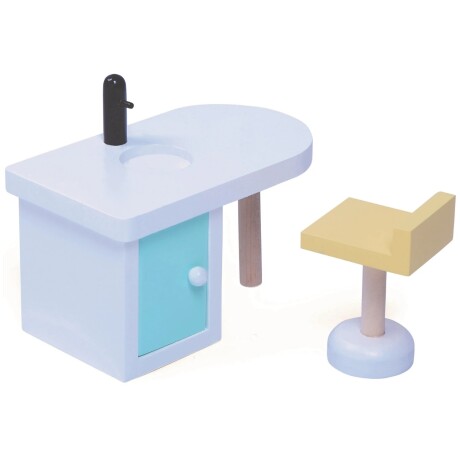 Casa de muñecas juguete Edu Fun con muebles 3 pisos Merida Casa de muñecas juguete Edu Fun con muebles 3 pisos Merida