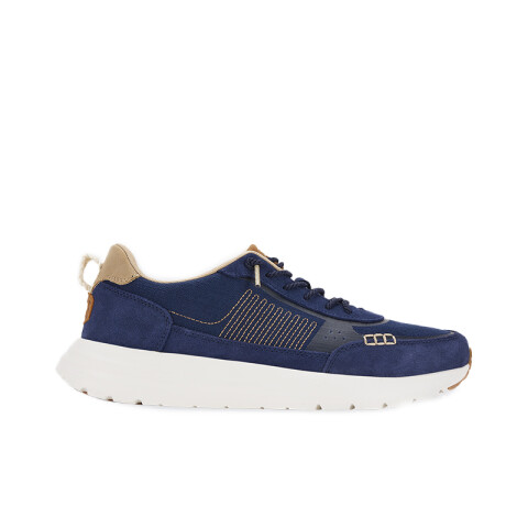 Championes Hey Dude Sirocco Alta Craft Azul