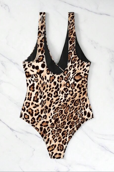 Enteriza ALTAGRACIA leopardo