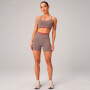 Short Seamless Scrunch Short 4 Mujer Desert Shadows/heated Red Fabl