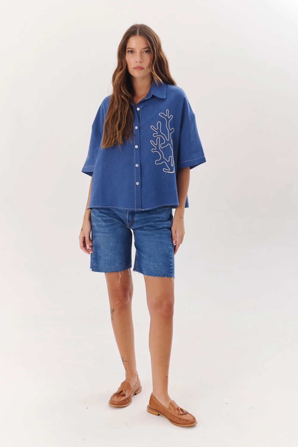 CAMISA SAINT TROPEZ azul 4