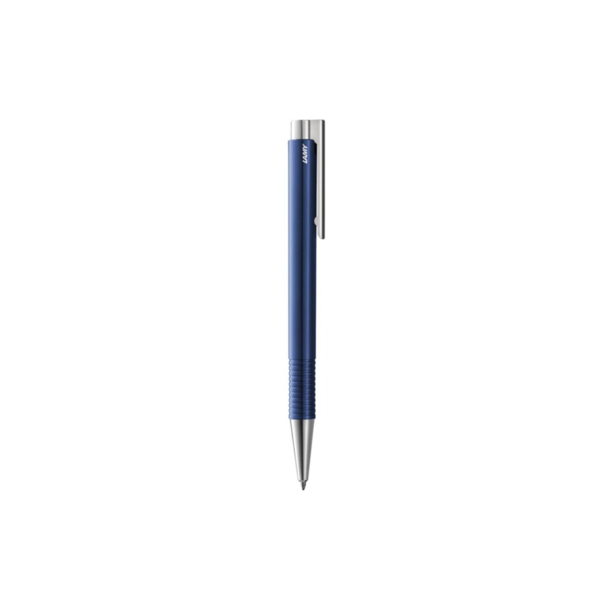 Lapicera Bolígrafo Ballpoint Logo Matt Acero Azul TM azul Lamy 