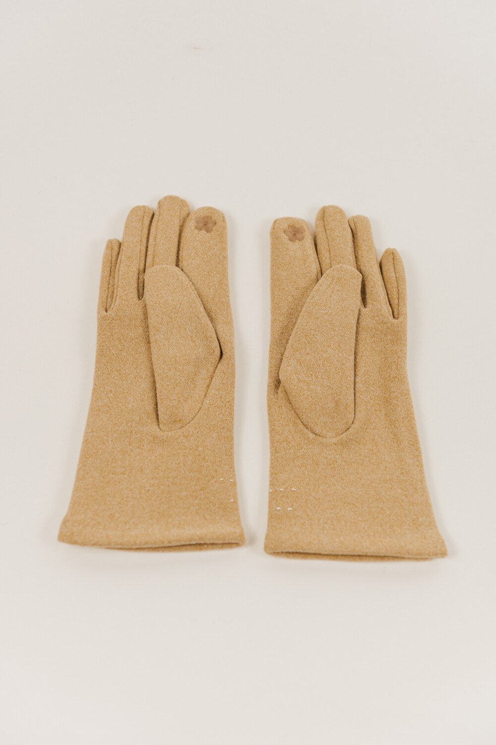 Guantes Beige