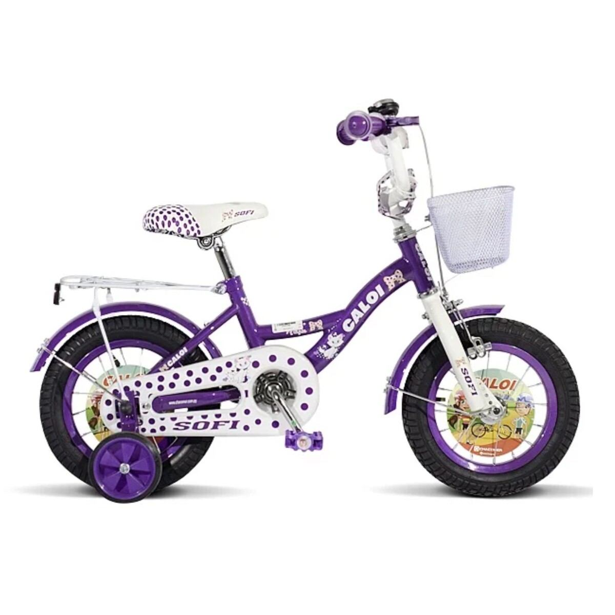 Bicicleta Caloi Sofi Aro 12" - Lila 