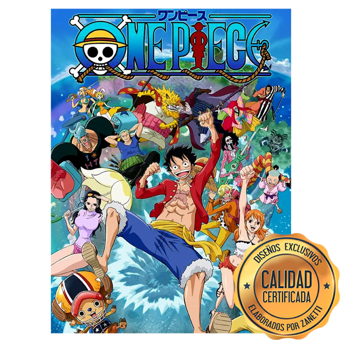 Lámina One Piece - Amigos Rect. 