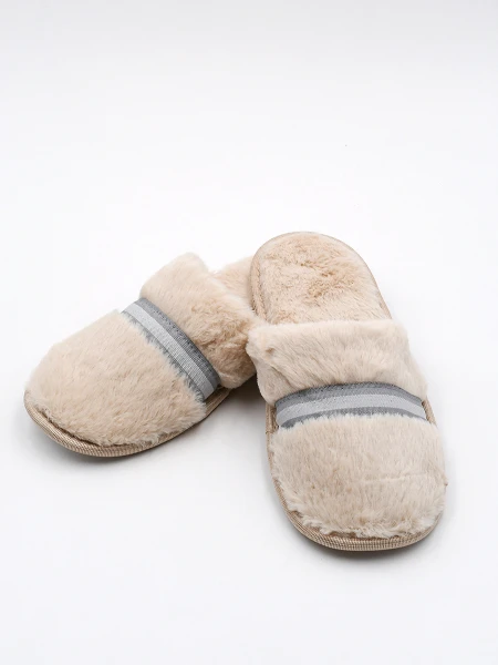 PANTUFLA FRANCIA BEIGE
