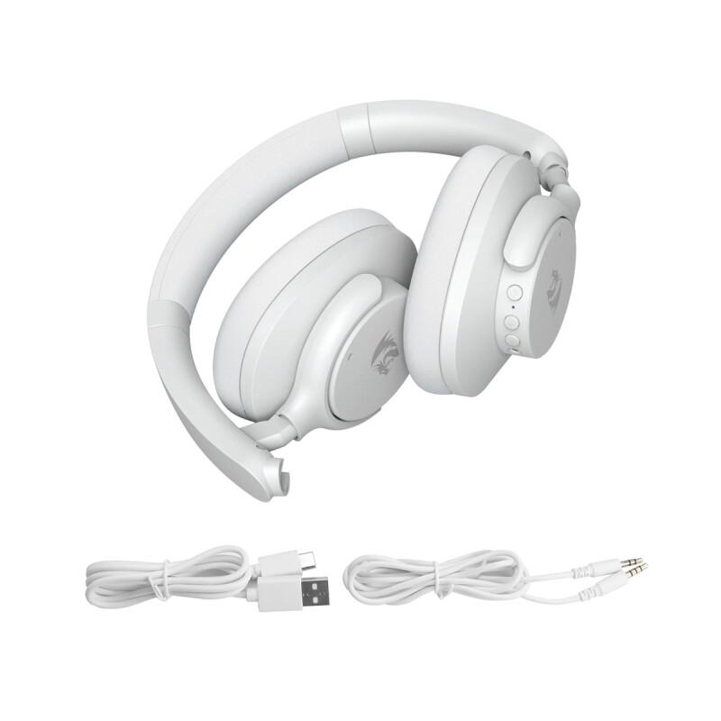 Auriculares Inalámbrico Redragon Vibecore H610 ANC White Auriculares Inalámbrico Redragon Vibecore H610 ANC White