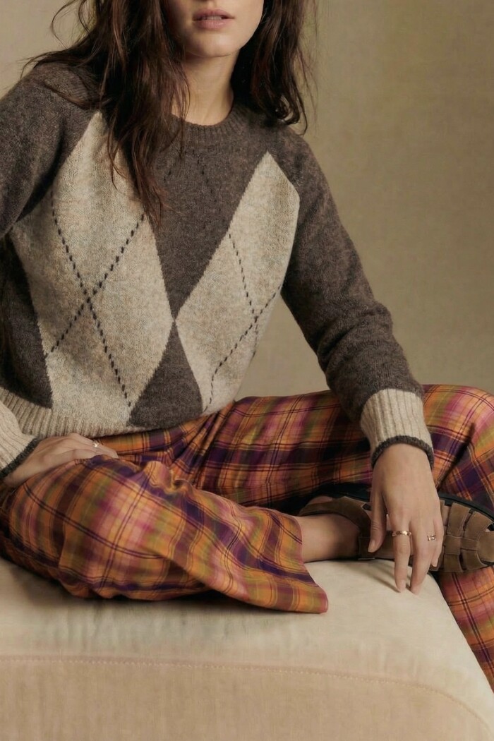 Sweater Rombos Chcolate