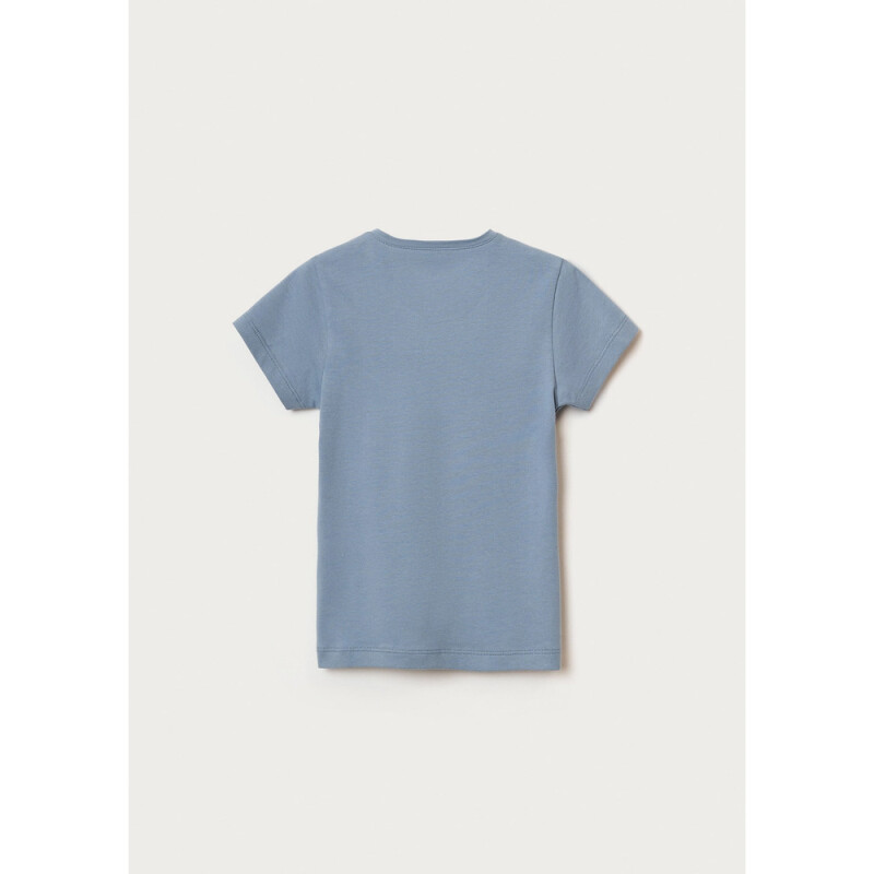 CAMISETA MM FEM AZUL CLARO