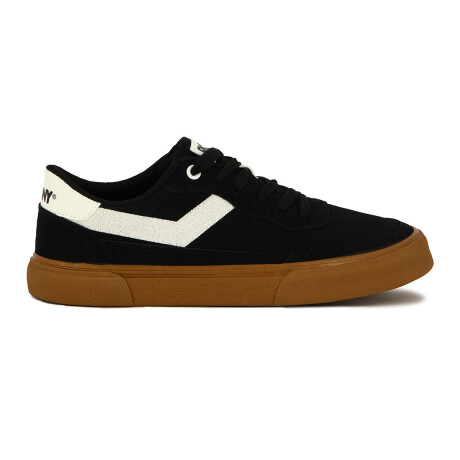 Pony Champion Casual BRONX Hombre Canva-Suede Black/White S/C