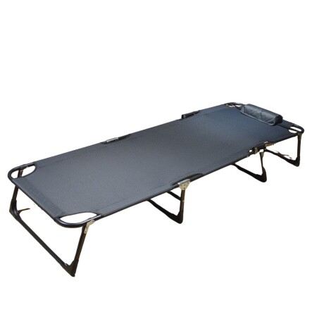 Catre cama plegable para camping 68cm Rayas