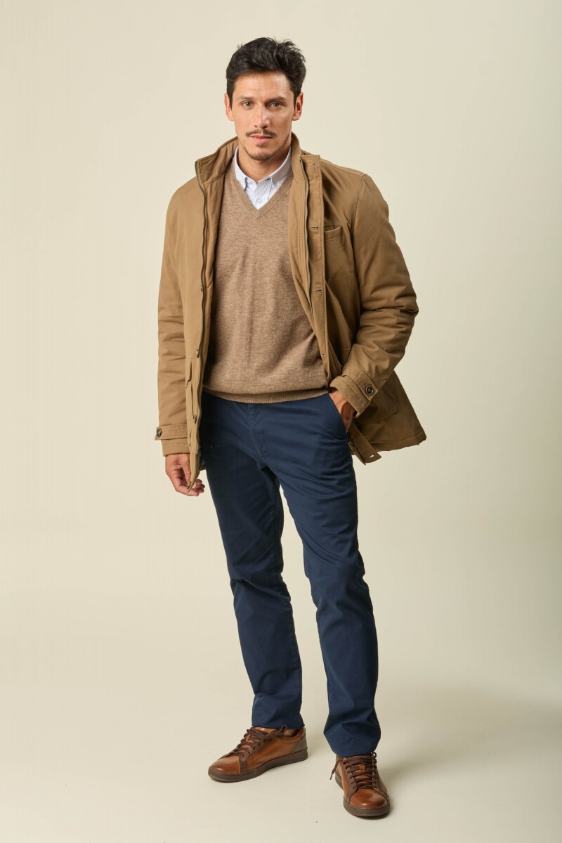 Campera Bristol Algodón - Beige 