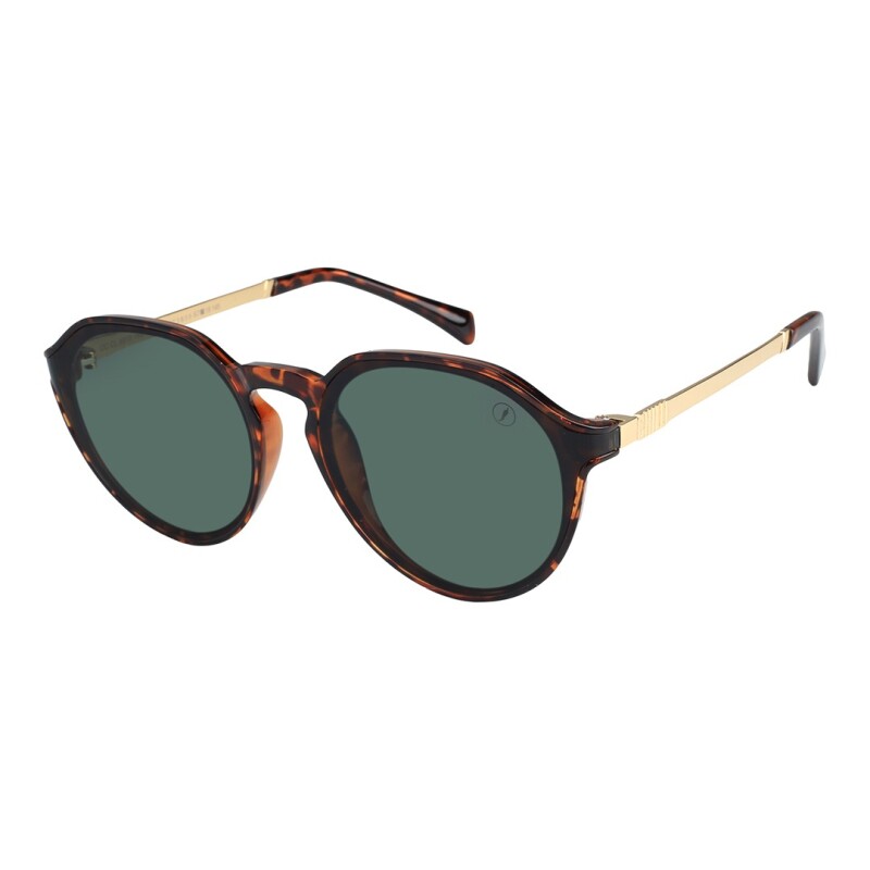 Lentes de Sol Chilli Beans Alejandria Animal Print - Verde