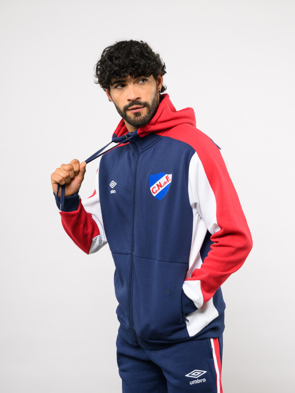 Campera Grav Nacional Hombre Azul Marino, Rojo, Blanco