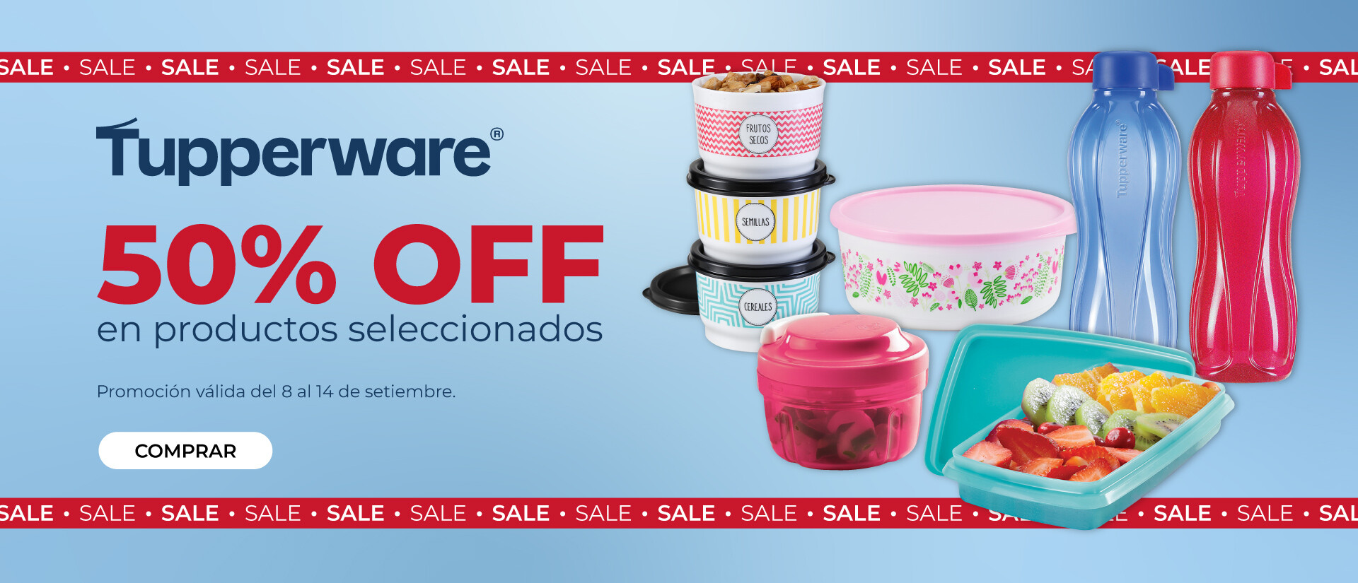 TUPPERWARE SALE 50% OFF