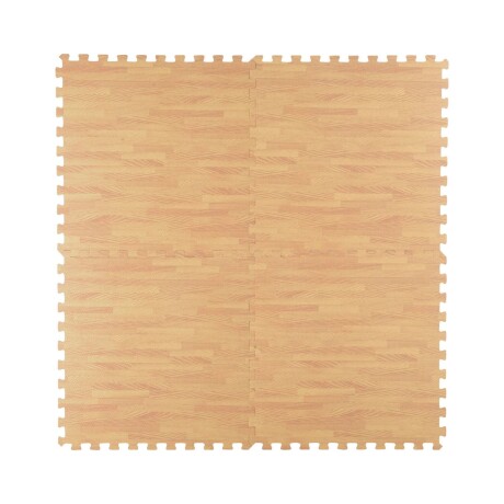 Alfombra encastrable puzzle Just Home Collection 60 x 60 cm Madera