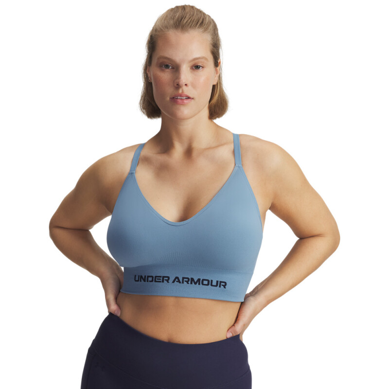 Vanish Seamless Low Bra-PNK BLU-418