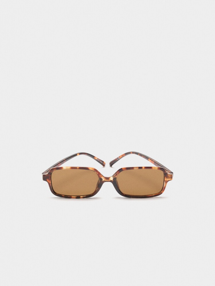 Gafas De Sol Cuadradas marron