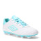 Championes de Fútbol 11 Infantiles Umbro Touch HG Blanco - Celeste
