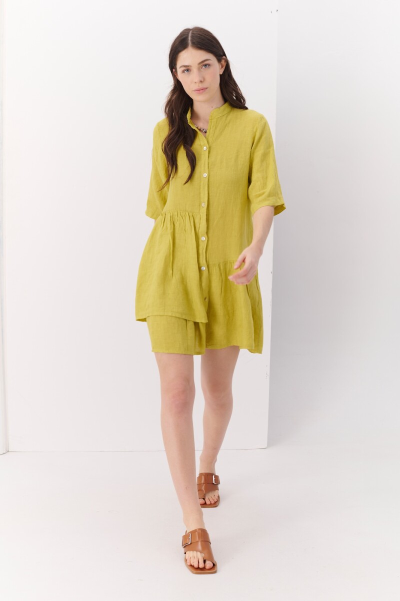 VESTIDO LINO STEP LIMA