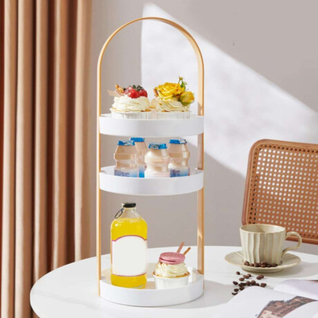 Organizador Redondo 3 Niveles Marron