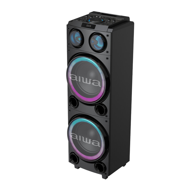 Torre de Sonido Bluetooth AIWA 1000W PMPO TWS Luces LED | AWPOC14 Torre de Sonido Bluetooth AIWA 1000W PMPO TWS Luces LED | AWPOC14