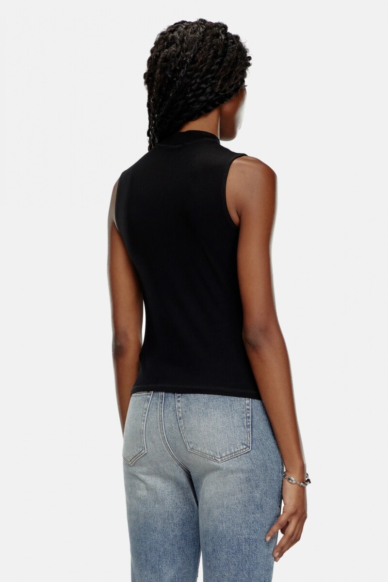 TOP T-MOKKY-SL-MICRODIV Negro