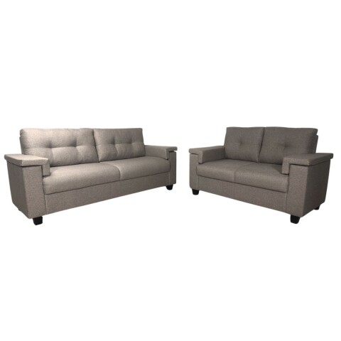 Juego de Living Eleganze 3 + 2 Beige Juego de Living Eleganze 3 + 2 Beige