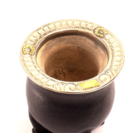 Mate de Alpaca y Bronce H3