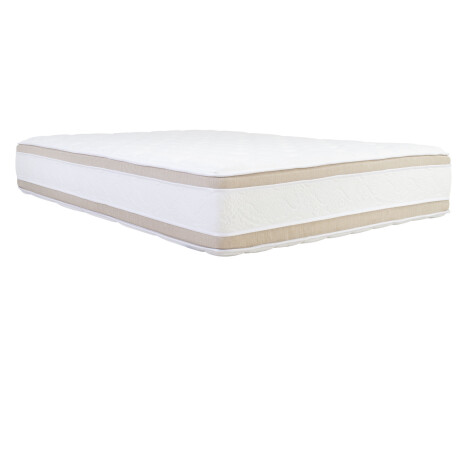 COLCHÓN KING ESPUMA BLANCO IVORY