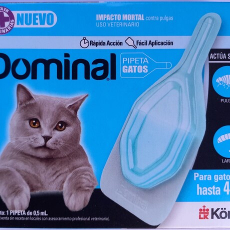 DOMINAL SPOT ON FELINO HASTA 4KG Dominal Spot On Felino Hasta 4kg