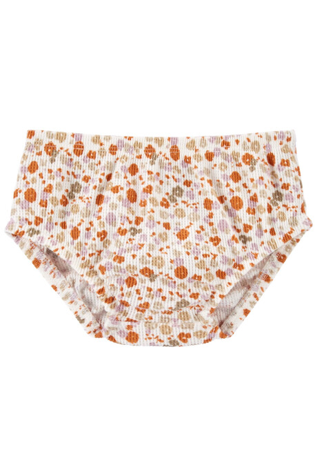 Vestido de algodón térmico, diseño floral Vestido de algodón térmico, diseño floral