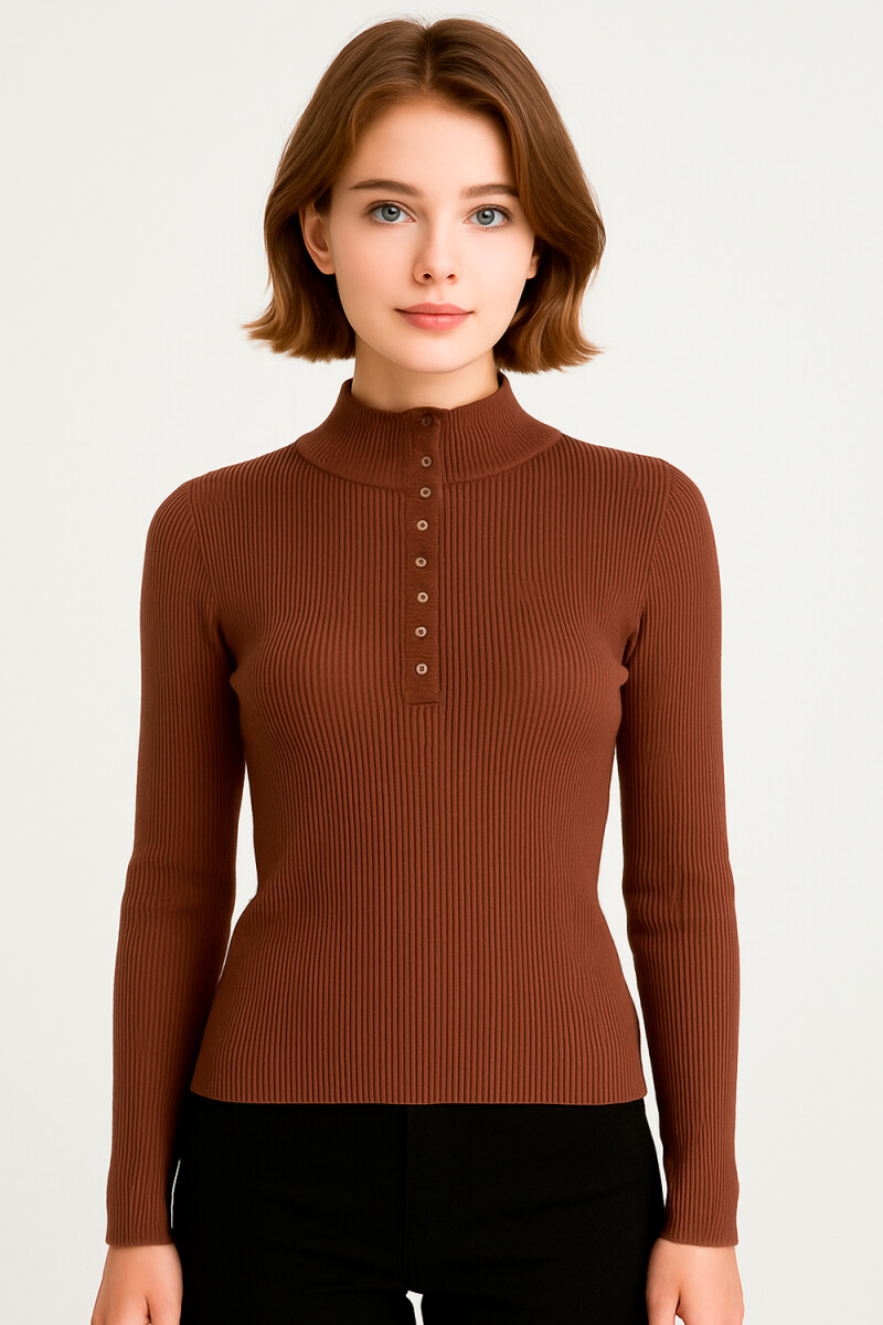 Polera Tavi - Chocolate 