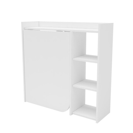 Escritorio Esquinero Rebatible C/estantes Midas 001