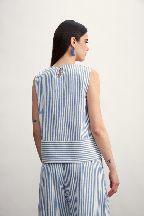 Blusa Mar Azul