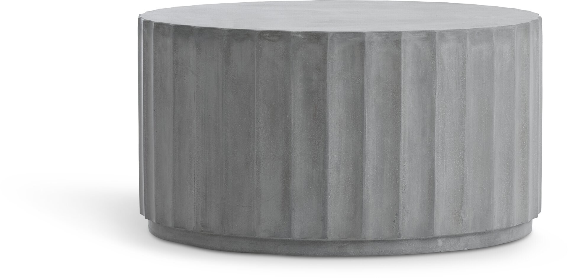 Mesa centro exterior DALER Ø70xA37 gris 