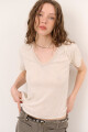 REMERA QUINTO BEIGE