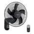 Ventilador De Pared Punktal 40 Cm C/control 5 Aspas VENTILADOR PUNKTAL PARED PK-422