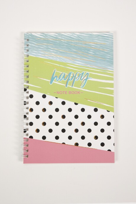 Cuaderno Gogh A5 70g 80 Hojas Estampado 4