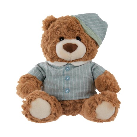 Peluche osito con pijama celeste