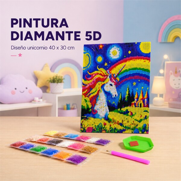 Kit de Pintura Diamante 5D Gatitos 40 x 30 cm DISENO 4