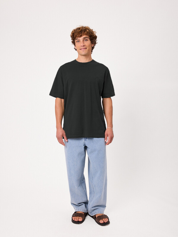 T-SHIRT CUNYT RUSTY Negro